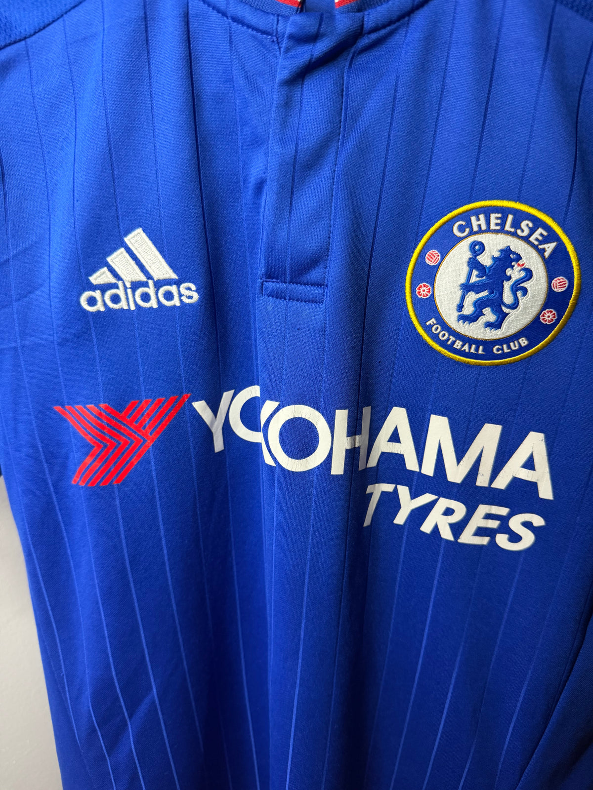 Authentic Chelsea F.C 2015/16 Home Kit | Hazard#10