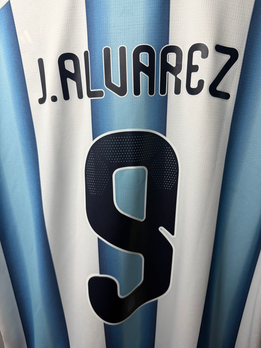 Authentic Argentina National Team 2026 Home Kit | J.Alvarez#9