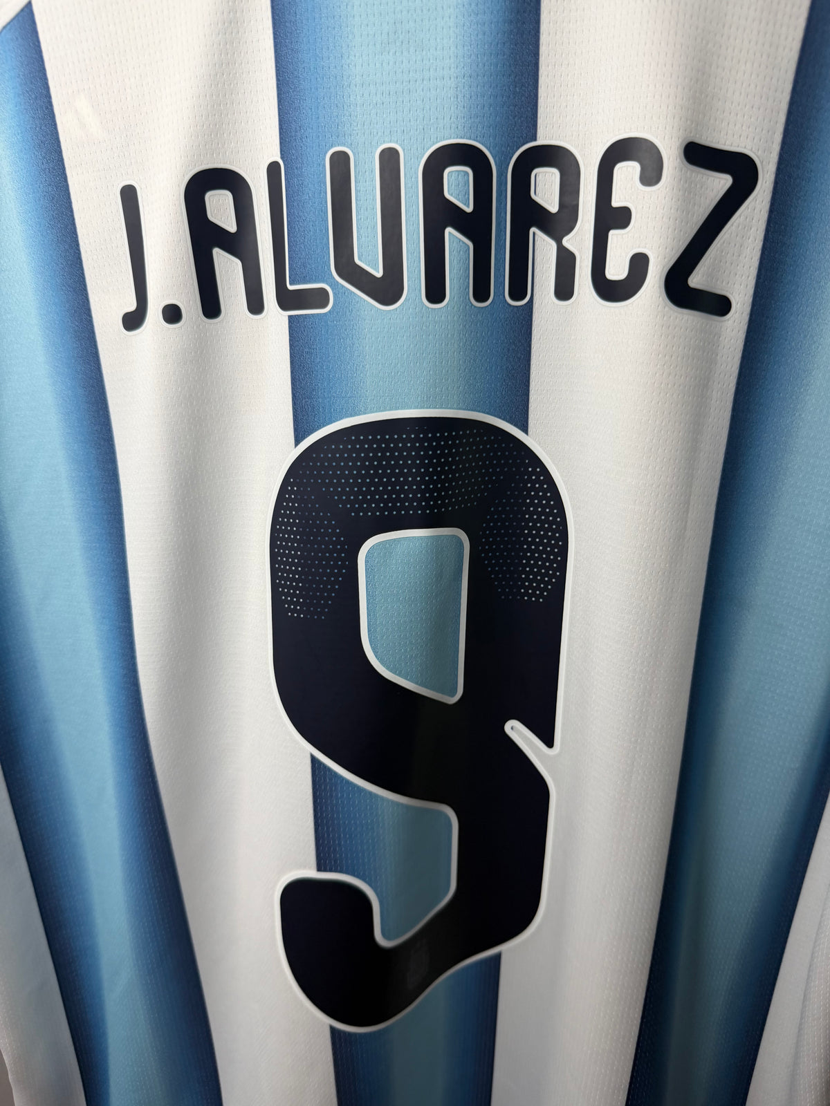 Authentic Argentina National Team 2026 Home Kit | J.Alvarez#9