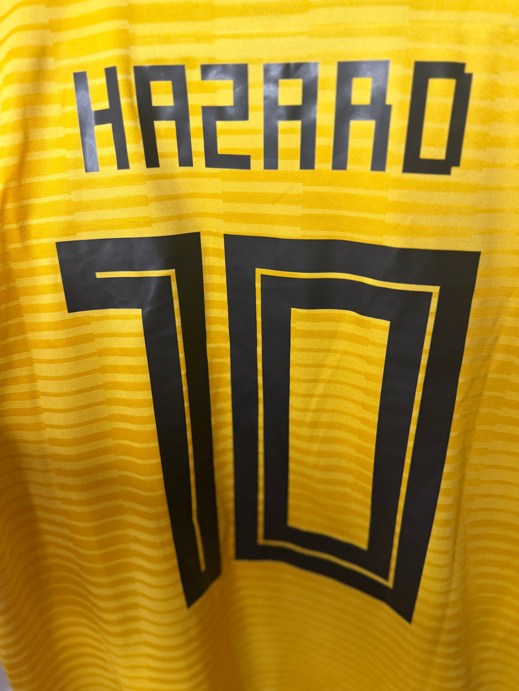 Authentic Belgium National Team 2018 Away Kit | Hazard#10
