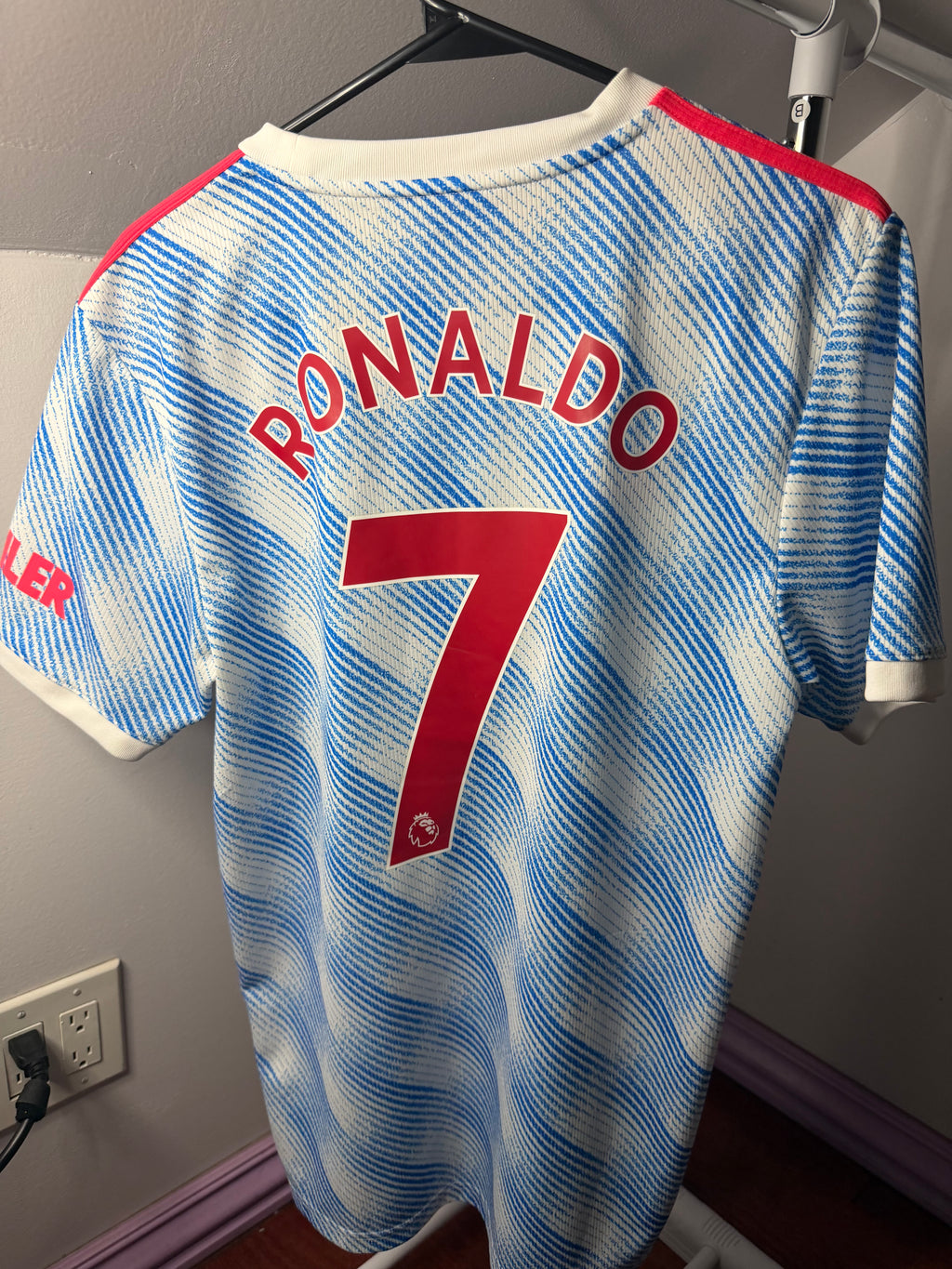 Authentic Manchester United 2021/22 Away Kit | Ronaldo#7