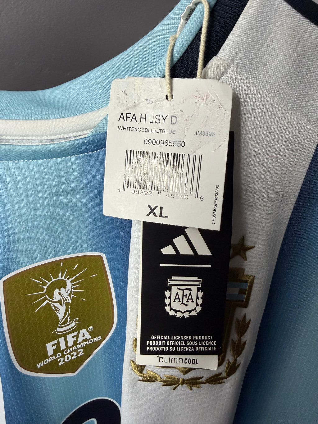 Authentic Argentina National Team 2026 Home Kit | J.Alvarez#9