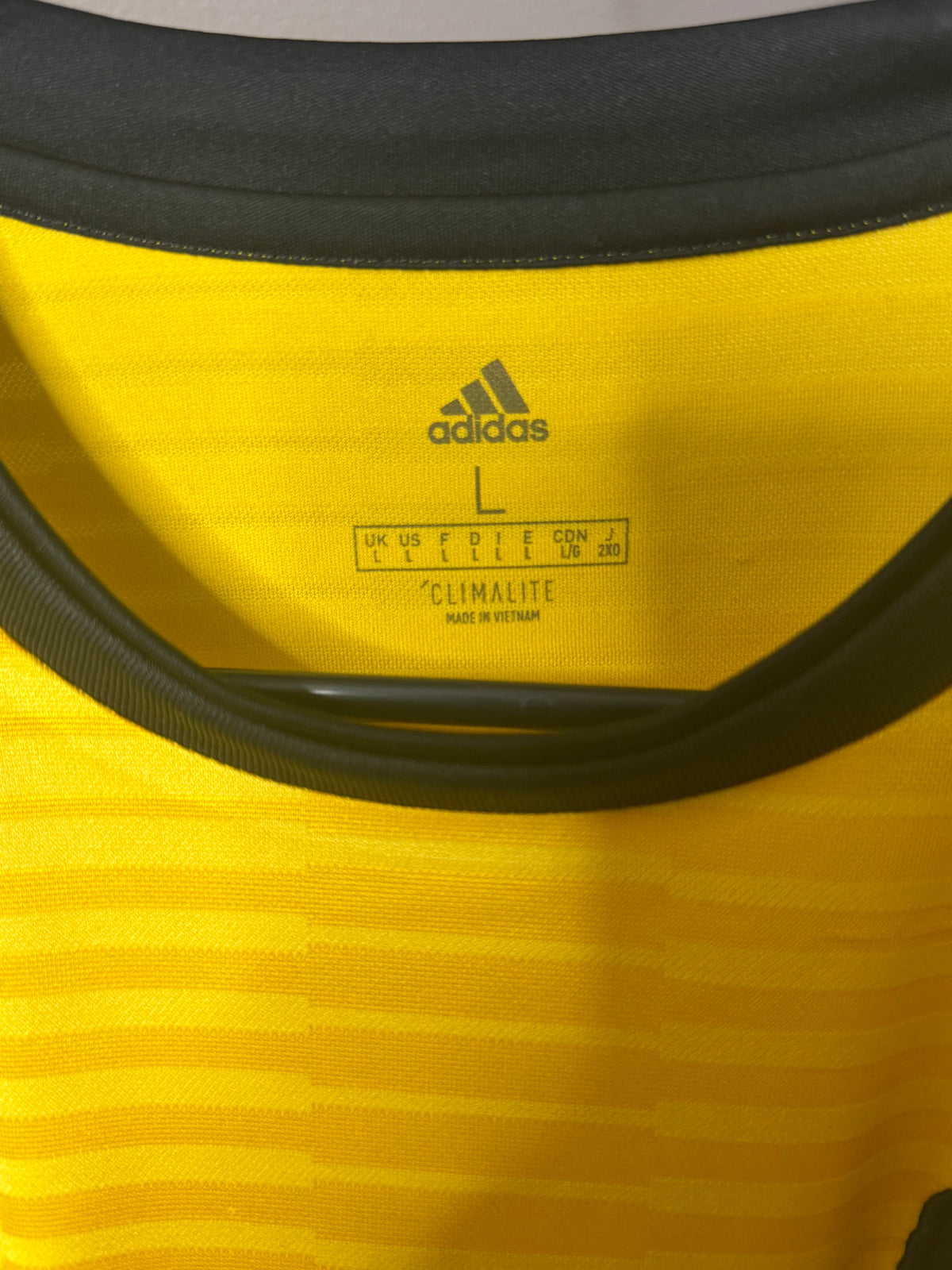 Authentic Belgium National Team 2018 Away Kit | Hazard#10