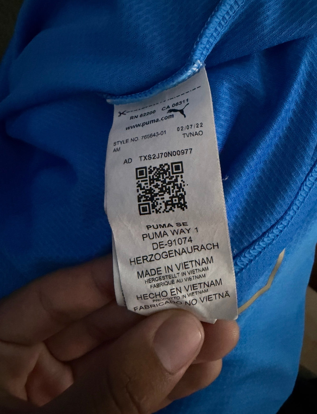 Authentic Italy National Team Finalissima 2022 Final Kit | Barella#18