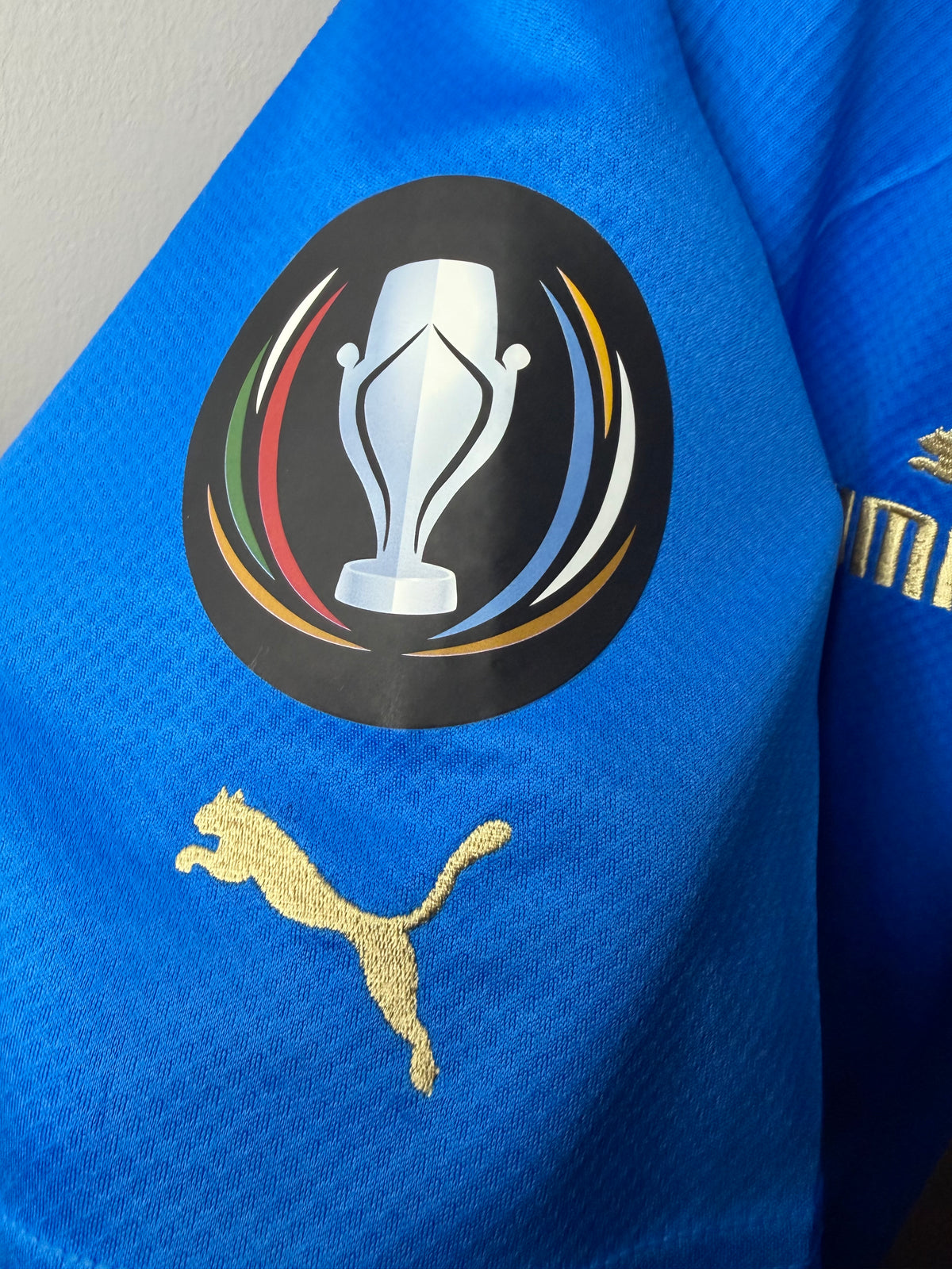 Authentic Italy National Team Finalissima 2022 Final Kit | Barella#18