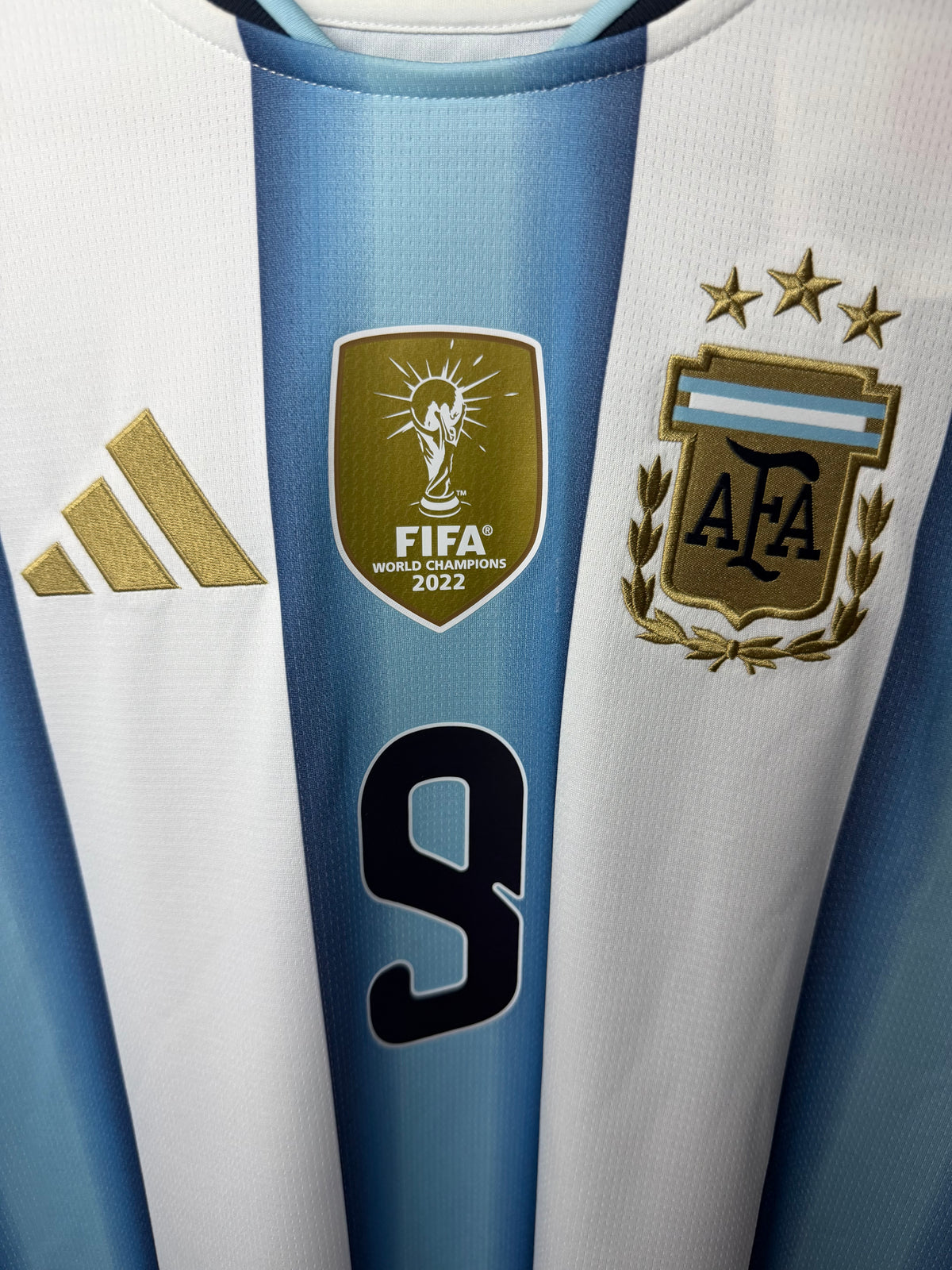 Authentic Argentina National Team 2026 Home Kit | J.Alvarez#9