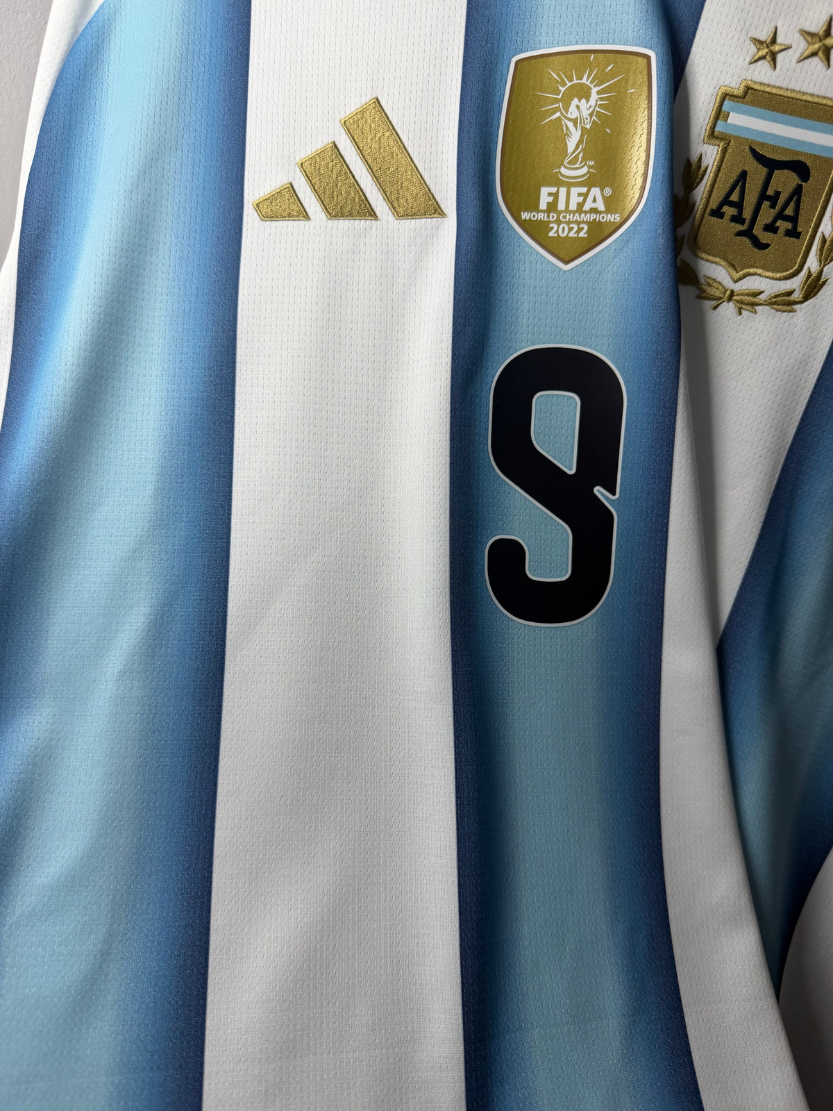 Authentic Argentina National Team 2026 Home Kit | J.Alvarez#9