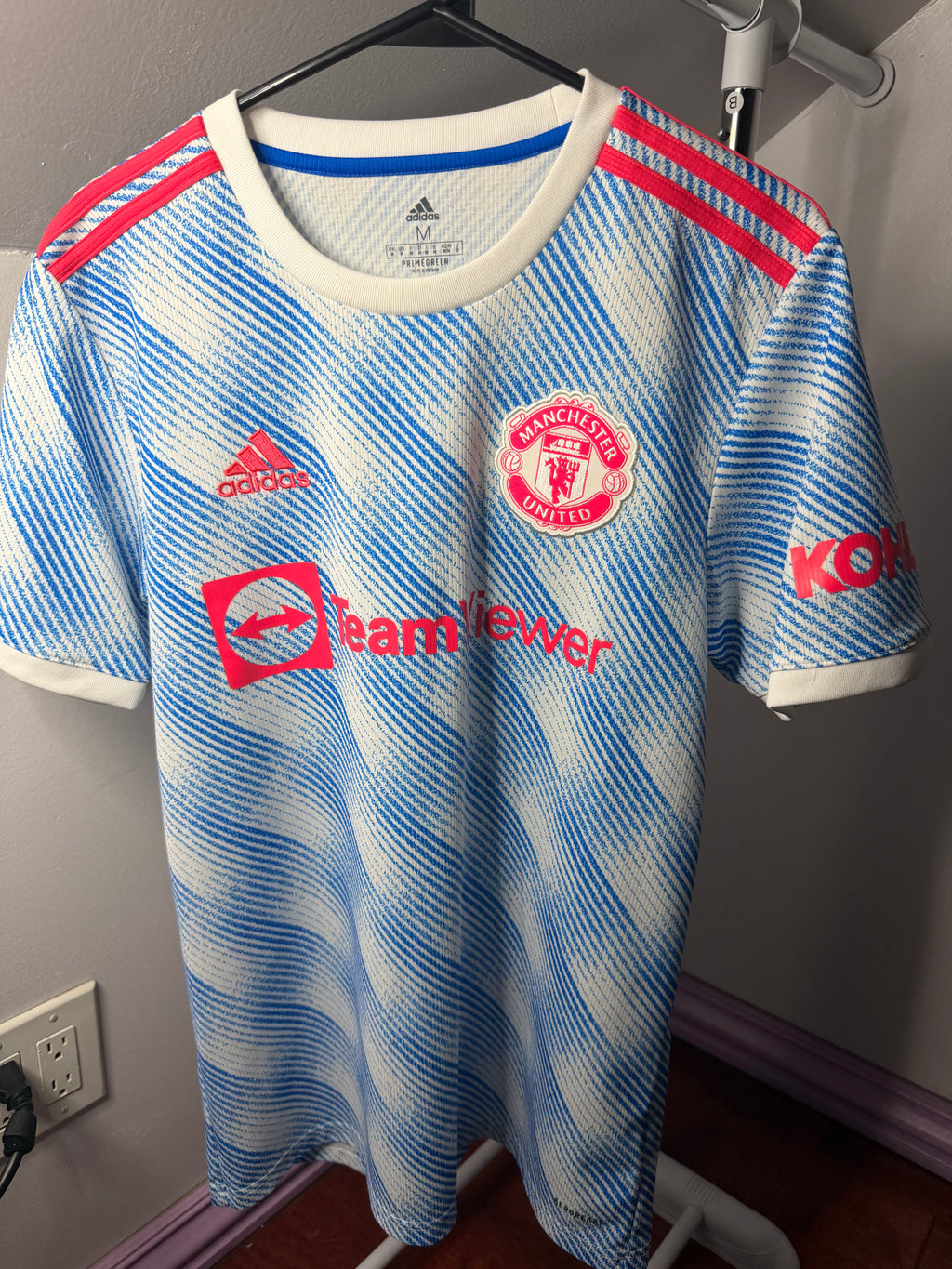 Authentic Manchester United 2021/22 Away Kit | Ronaldo#7