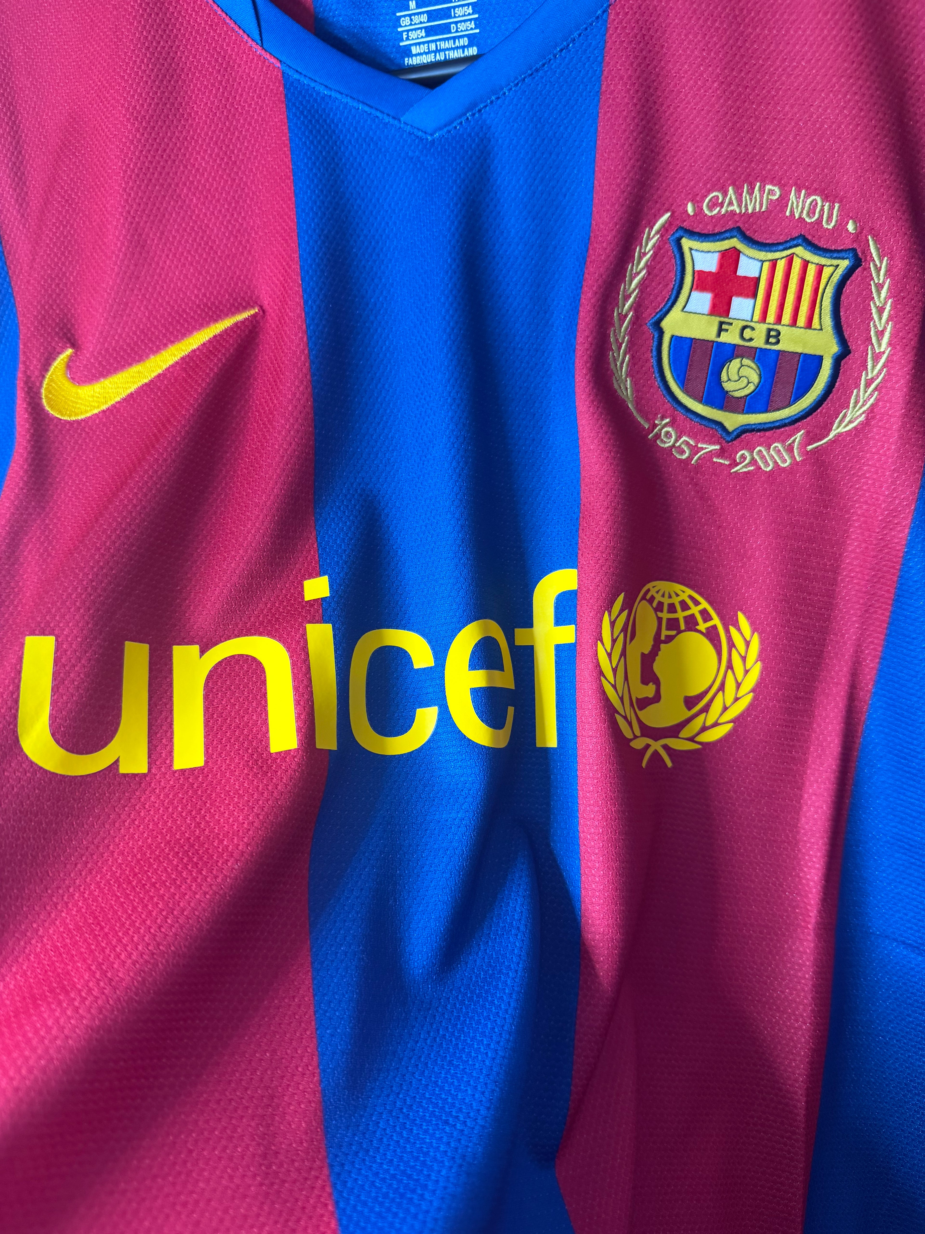 Barça 2007/08 Home Kit | TH#14