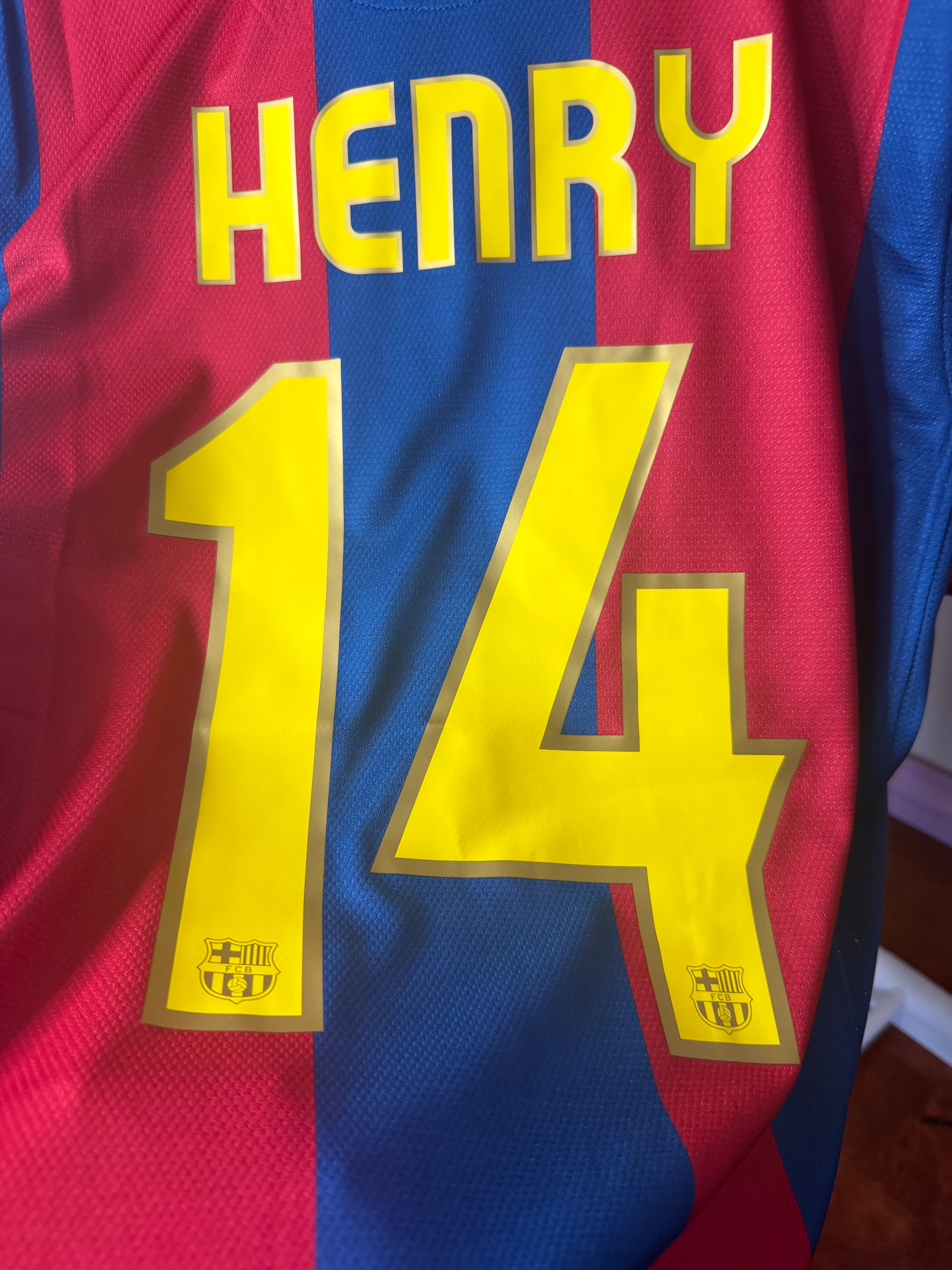 Barça 2007/08 Home Kit | TH#14