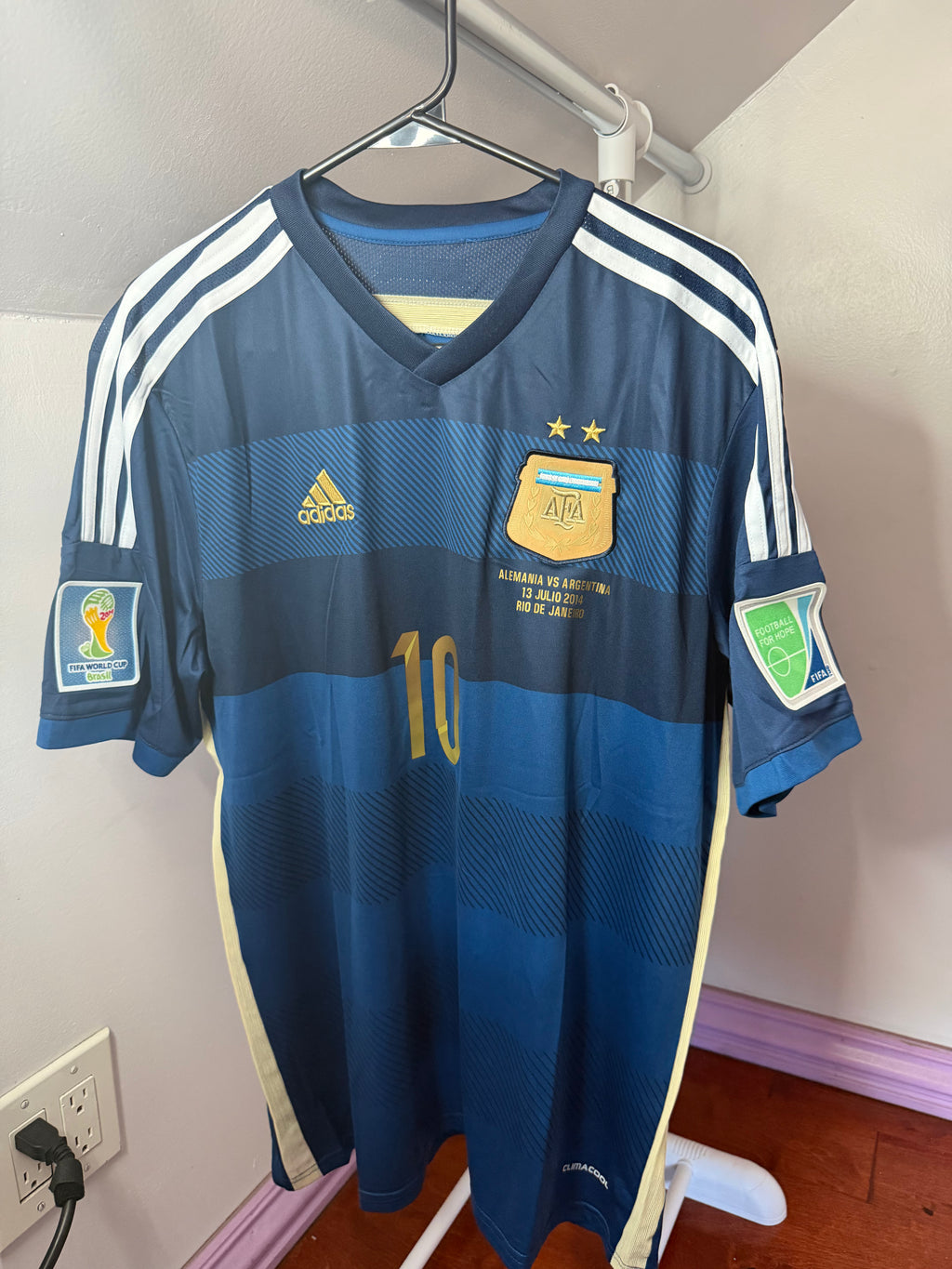 Argentina 2014 Away Kit | LM#10