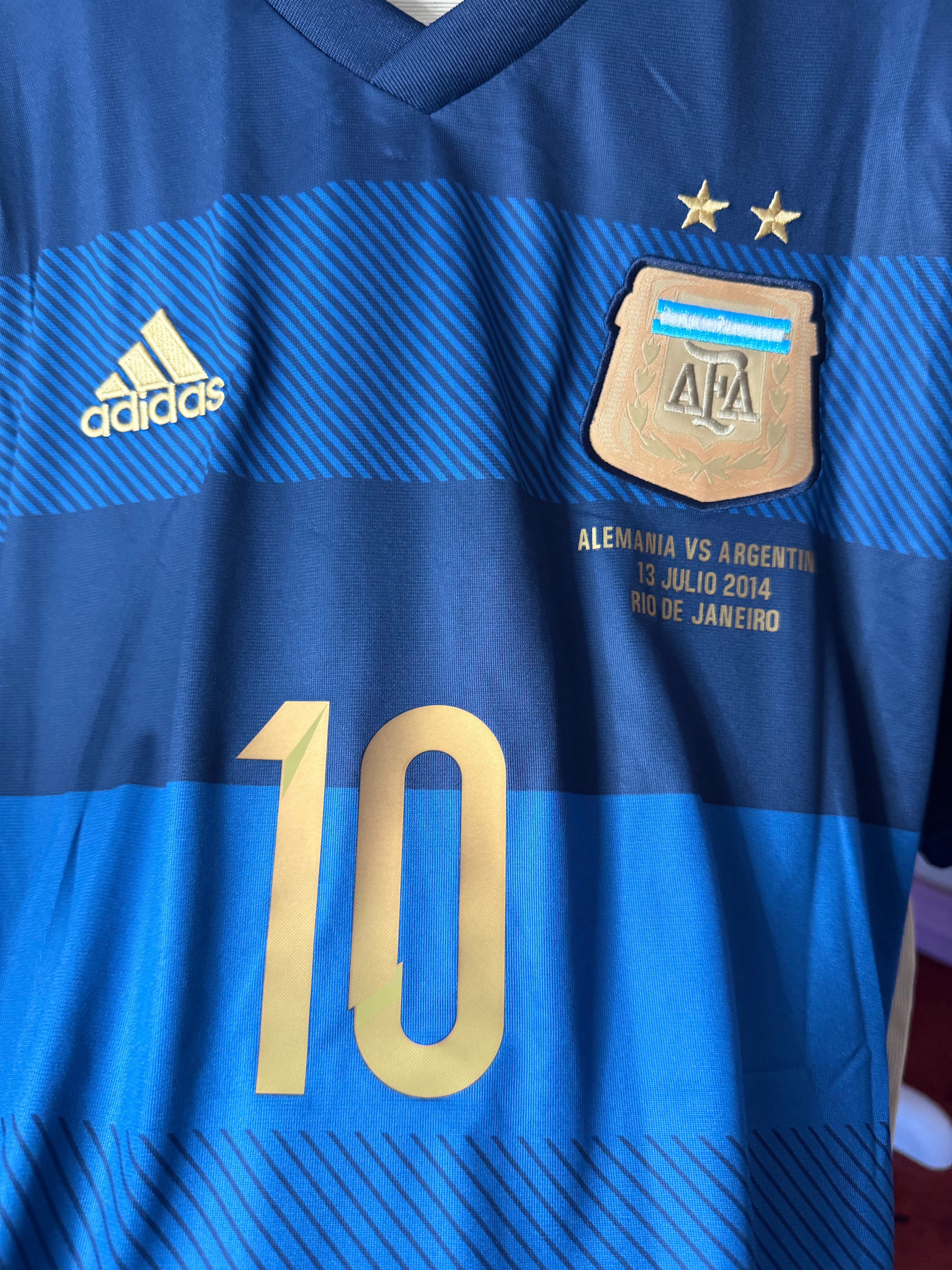 Argentina 2014 Away Kit | LM#10