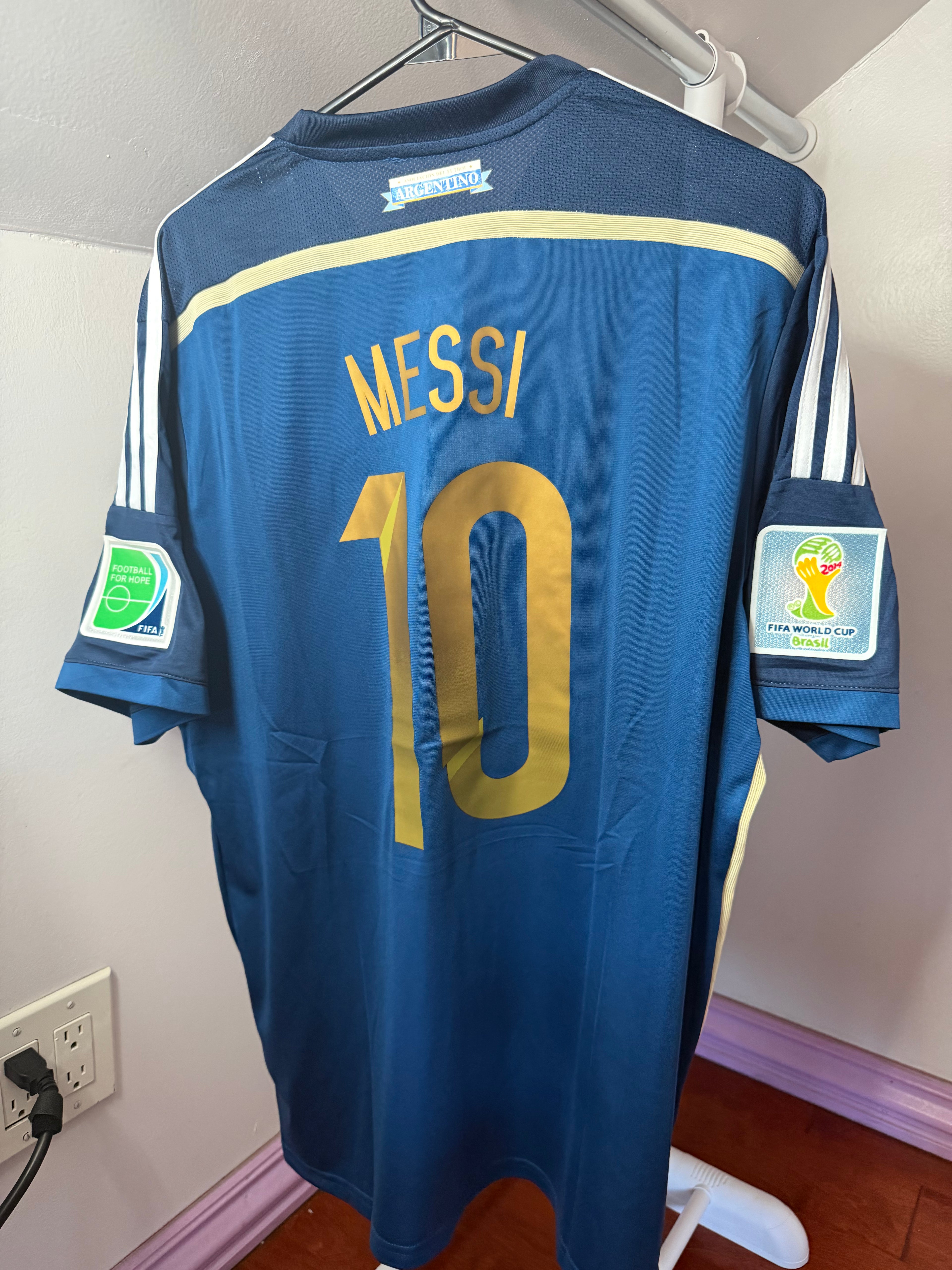 Argentina 2014 Away Kit | LM#10